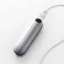Wibrator mini Crushious iMoan srebrny USB 7,6 cm - 7
