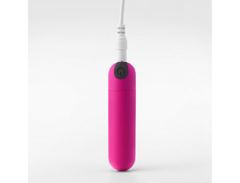Mini wibrator Crushious iMoan różowy USB 7,6 cm - 3