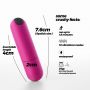 Mini wibrator Crushious iMoan różowy USB 7,6 cm - 7