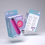 Mini wibrator Crushious iMoan różowy USB 7,6 cm - 6