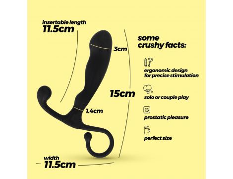 Masażer prostaty Crushious P Baba ABS 15 cm - 6