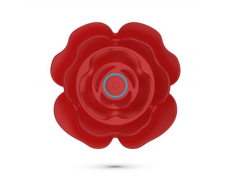 Korek analny wirujący Crushious Rosaline z pilotem silikonowy 19cm - 6