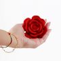 Korek analny wirujący Crushious Rosaline z pilotem silikonowy 19cm - 9