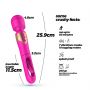 Masażer wibracyjny Crushious Big Ben dualny USB 25,9 cm - 10