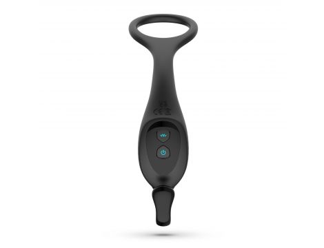 Masażer prostaty Crushious Magoo z pierścieniem i pilotem USB 14 cm - 5