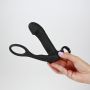 Masażer prostaty Crushious Magoo z pierścieniem i pilotem USB 14 cm - 8