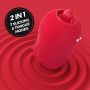 Stymulator łechtaczki z językiem Crushious Rosita silikonowy USB 6 cm - 10
