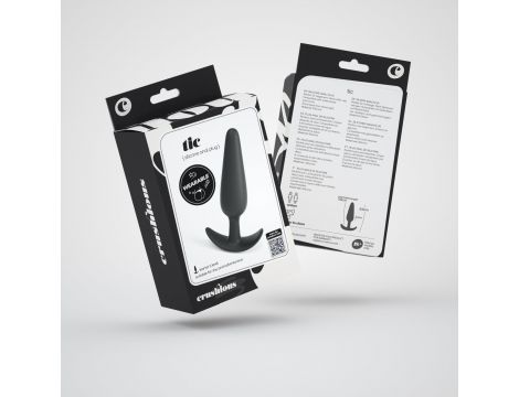 Korek analny silikonowy mały Tic Crushious 8,5 cm - 8