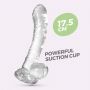 Dildo analne Crushious Hudini żelowe transparentne 17,5 cm - 3