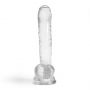 Dildo analne Crushious Hudini żelowe transparentne 17,5 cm - 4