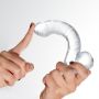 Dildo analne Crushious Hudini żelowe transparentne 17,5 cm - 11