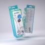 Dildo analne Crushious Hudini żelowe transparentne 17,5 cm - 9