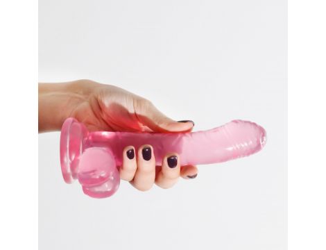 CRUSHIOUS HUDINI JELLY ANAL DILDO PINK - 9