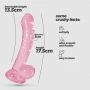CRUSHIOUS HUDINI JELLY ANAL DILDO PINK - 9