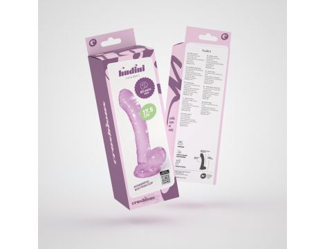 Dildo analne żelowe Crushious Hudini fioletowe 17,5 cm - 9