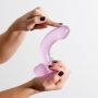 Dildo analne żelowe Crushious Hudini fioletowe 17,5 cm - 11