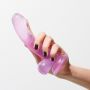 Dildo analne żelowe Crushious Hudini fioletowe 17,5 cm - 8