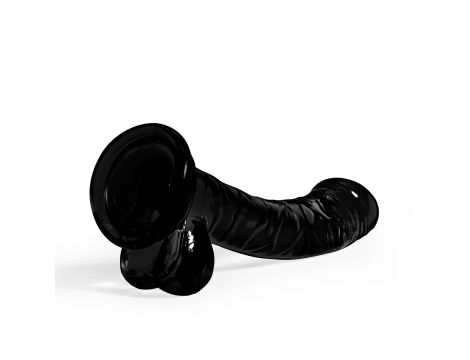 Dildo żelowe Crushious Hudini analne czarny 17 5 cm - 4