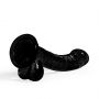 Dildo żelowe Crushious Hudini analne czarny 17 5 cm - 5