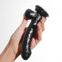 Dildo żelowe Crushious Hudini analne czarny 17 5 cm - 12