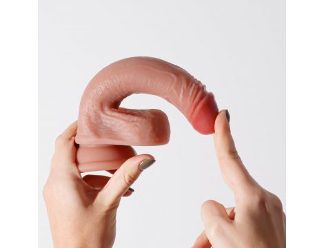 Dildo realistyczne Crushious Inviktus silikonowe 19 cm - 8