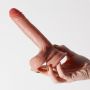 Dildo realistyczne Crushious Inviktus silikonowe 19 cm - 6