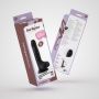 Dildo realistyczne Crushious Inviktus silikonowe czarne 19 cm - 9