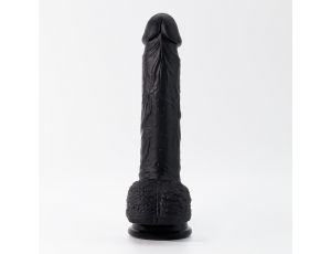 Dildo realistyczne silikonowe Inviktus Crushious 22 cm czarny