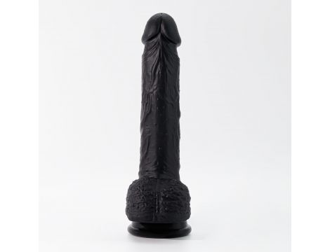 Dildo realistyczne silikonowe Inviktus Crushious 22 cm czarny