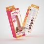 Wibrator realistyczny Inviktus Vibe Crushious z pilotem 22 cm - 13