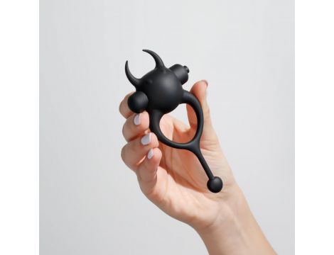 CRUSHIOUS DAEMON VIBRATING COCKRING BLACK - 7