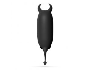 Wibrator mini Crushious O Pet Devil czarny 10 trybów 9 2 cm