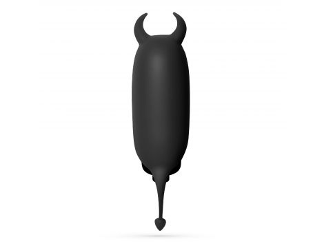 Wibrator mini Crushious O Pet Devil czarny 10 trybów 9 2 cm