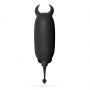Wibrator mini Crushious O Pet Devil czarny 10 trybów 9 2 cm - 2