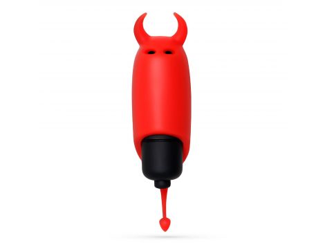 CRUSHIOUS O-PET DEVIL WITH 10 VIBRATION BULLET RED