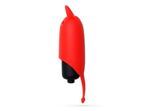CRUSHIOUS O-PET DEVIL WITH 10 VIBRATION BULLET RED - 6
