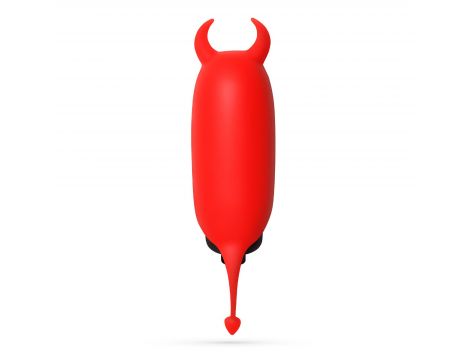 CRUSHIOUS O-PET DEVIL WITH 10 VIBRATION BULLET RED - 2