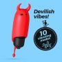 CRUSHIOUS O-PET DEVIL WITH 10 VIBRATION BULLET RED - 11