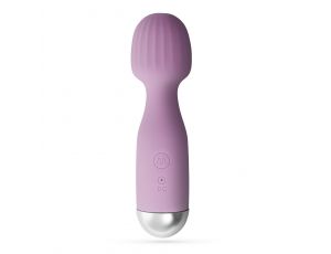 Mini wand Crushious Wanderlust liliowy USB 15 cm