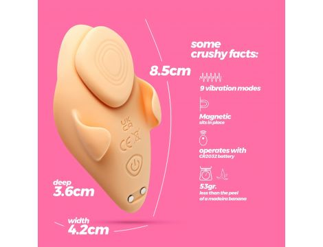 CRUSHIOUS ATLANTIS PANTY VIBE WITH REMOTE CONTROL - 12