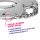 CRUSHIOUS SPANGLE METAL HANDCUFFS WITH PLUSH IN PINK