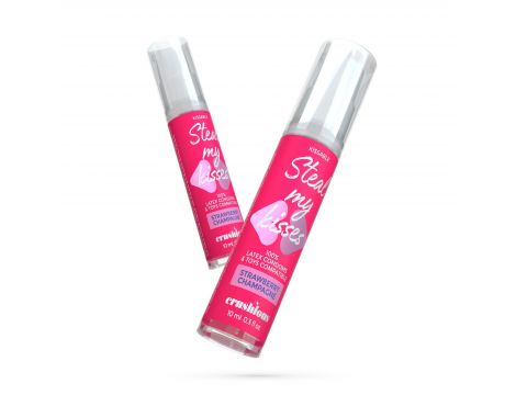 Żel intymny Crushious Steal My Kisses truskawkowy szampan 10 ml - 4