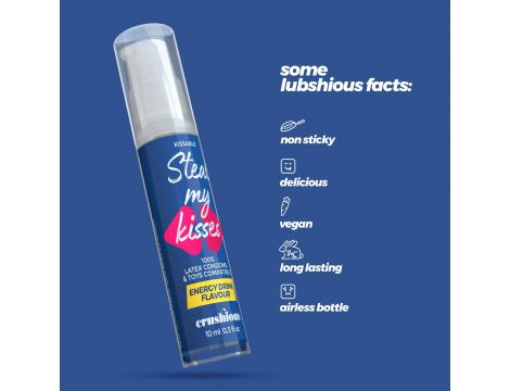 Wodny żel lubrykant smakowy Crushious Steal My Kisses 10ml - 5