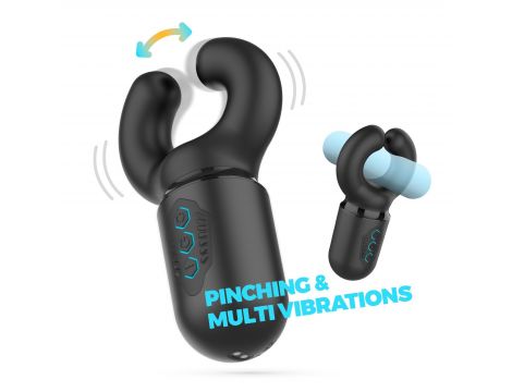 Masturbator z naciskiem Crushious Kong silikonowy USB 16 cm - 5