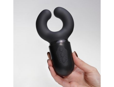 Masturbator z naciskiem Crushious Kong silikonowy USB 16 cm - 8