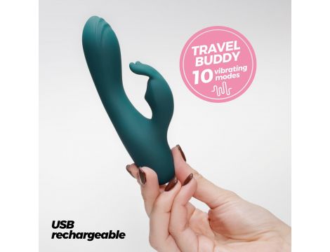 Wibrator króliczek Crushious Lola mini silikonowy 14,5 cm - 6