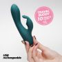 Wibrator króliczek Crushious Lola mini silikonowy 14,5 cm - 7
