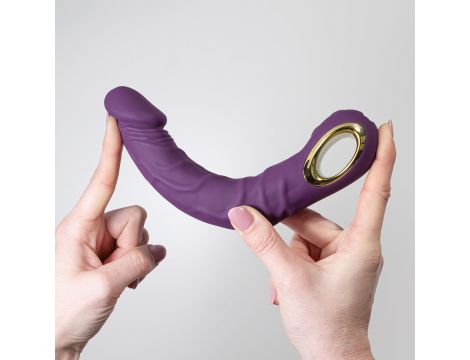 CRUSHIOUS MAGNUS BEND FLEXIBLE VIBRATOR PURPLE - 3