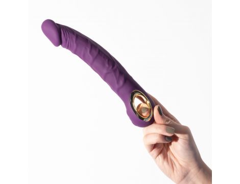 CRUSHIOUS MAGNUS BEND FLEXIBLE VIBRATOR PURPLE - 4