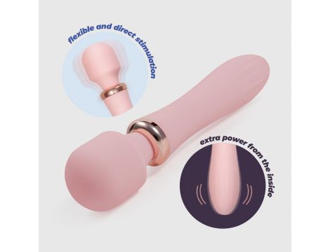 Masażer wibracyjny Crushious Jinx z grzaniem 21 cm - 5